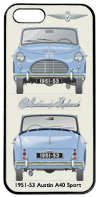 Austin A40 Sport 1951-53 Phone Cover Vertical